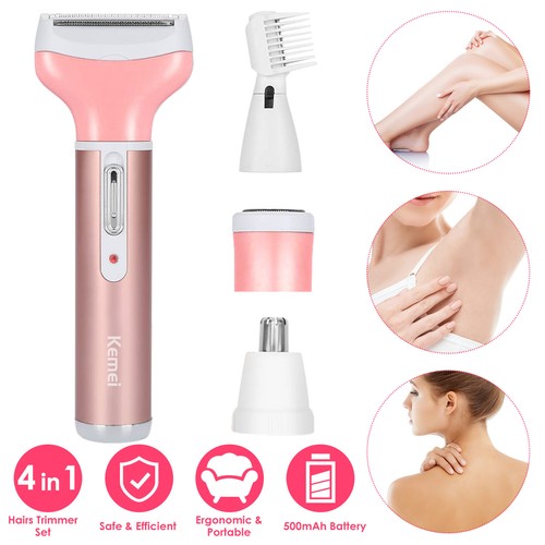 Kemei epilatore elettrico - kemei, 4in1